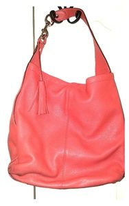 Coach leather hobo bag